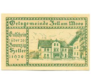 20 геллеров 1920 года Австрия — Целль-ам-Моос (Нотгельд) — Фото №1