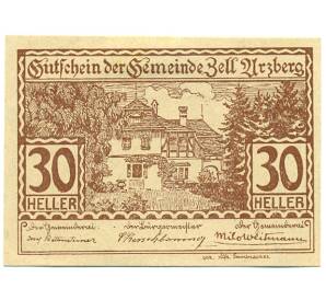 30 геллеров 1920 года Австрия — Целль-Арцберг (Нотгельд) — Фото №1
