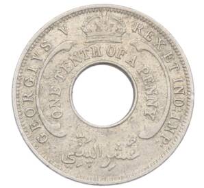 1/10 пенни 1936 года Британская Западная Африка — Фото №2