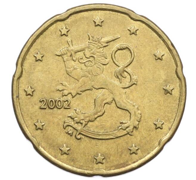 Монета 20 евроцентов 2002 года Финляндия (Артикул: M2-91961) — Фото №1
