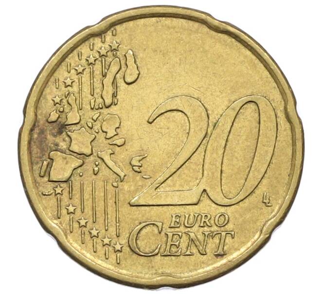 Монета 20 евроцентов 2002 года Финляндия (Артикул: M2-91961) — Фото №2