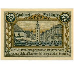 25 пфеннигов 1921 года Германия — Форст / Лужица (Нотгельд)