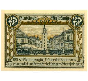 25 пфеннигов 1921 года Германия — Форст / Лужица (Нотгельд)