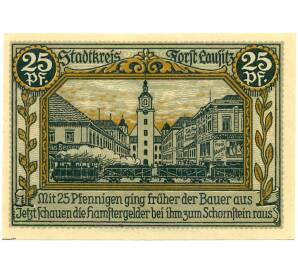 25 пфеннигов 1921 года Германия — Форст / Лужица (Нотгельд)