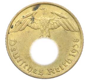 5 рейхспфеннигов 1938 года F Германия — Фото №1