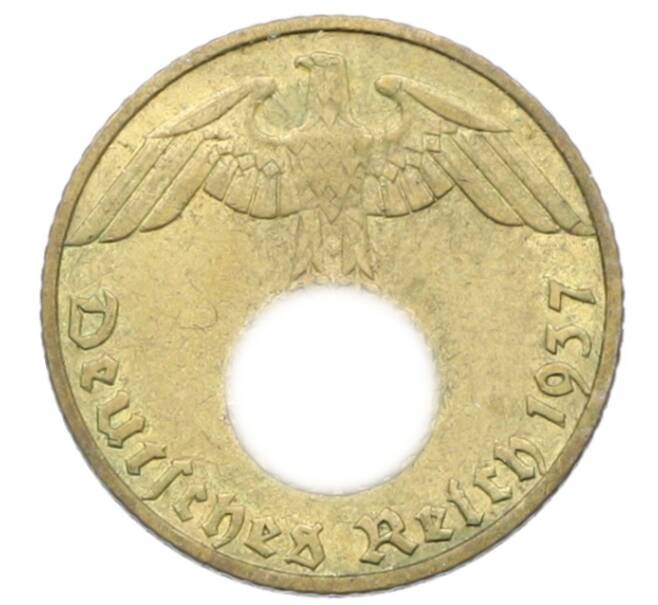 Монета 5 рейхспфеннигов 1937 года J Германия (Артикул: K10-11805) — Фото №1