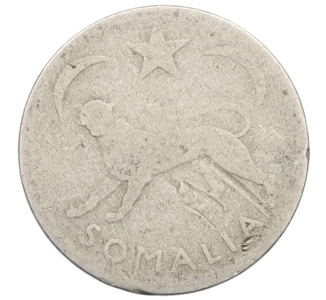 Монета 50 чентезимо 1950 года Сомали (Артикул: K10-11813) — Фото №2