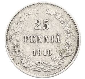 25 пенни 1910 года Русская Финляндия — Фото №1