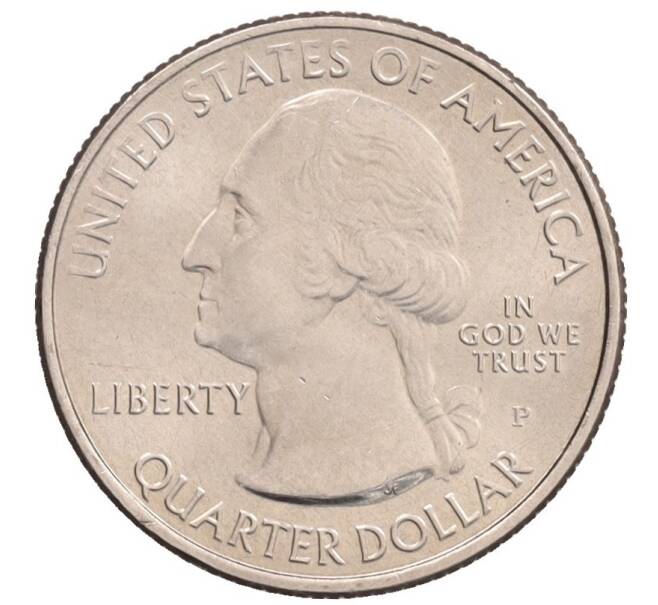 Монета 1/4 доллара (25 центов) 2019 года P США «Национальные парки — №49 Национальный Исторический Парк Миссии Сан-Антонио» (Артикул: K12-75989) — Фото №2