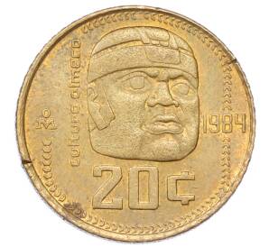 20 сентаво 1984 года Мексика — Фото №1
