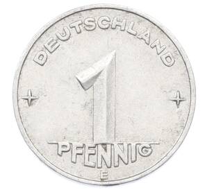 1 пфенниг 1952 года E Восточная Германия (ГДР) — Фото №2