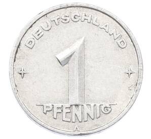 1 пфенниг 1950 года A Восточная Германия (ГДР) — Фото №2