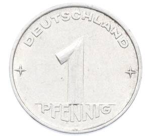 1 пфенниг 1952 года A Восточная Германия (ГДР) — Фото №2