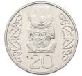 Монета 20 центов 1990 года Новая Зеландия (Артикул: K12-76079) — Фото №1