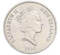 Монета 20 центов 1990 года Новая Зеландия (Артикул: K12-76079) — Фото №2