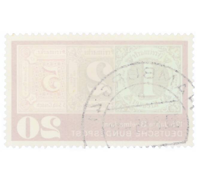 Почтовая марка 20 пфеннигов 1965 года Западная Германия (ФРГ) «125 лет почтовым маркам» (Артикул: T11-34805) — Фото №2