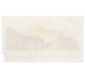 Почтовая марка 90 евроцентов 2011 года Германия «Замок Людвигштайн-Гессия и руины замка Ханштейн-Тюринга» — Фото №2