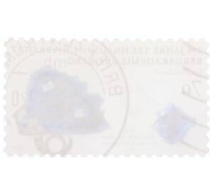 Почтовая марка 70 евроцентов 2015 года Германия «250 лет Техническому университету Фрайбергской горной академии» — Фото №2