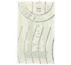 Почтовая марка 10 пфеннигов 1956 года Западная Германия (ФРГ) «Европейская конференция администраций почтовых служб и служб связи CEPT — Восстанавление Европы»