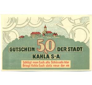 50 пфеннигов 1921 года Германия — Кала (Нотгельд)