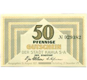 50 пфеннигов 1921 года Германия — Кала (Нотгельд)