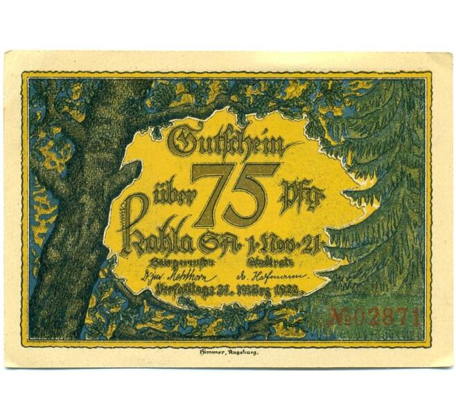 Банкнота 75 пфеннигов 1922 года Германия — Кала (Нотгельд) (Артикул: K10-11857) — Фото №1