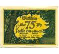 Банкнота 75 пфеннигов 1922 года Германия — Кала (Нотгельд) (Артикул: K10-11858) — Фото №1