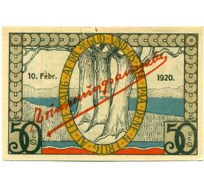 50 эре 1920 года Дания — Августенборг (Нотгельд) — Фото №1