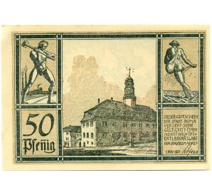 50 пфеннигов 1921 года Германия — Аума (Нотгельд)