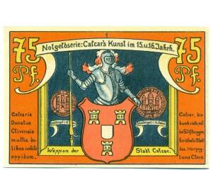 75 пфеннигов 1922 года Германия — Калькар (Нотгельд) — Фото №1