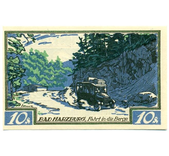 Банкнота 10 пфеннигов 1921 года Германия — Брауншвейг (Нотгельд) (Артикул: K10-11882) — Фото №2