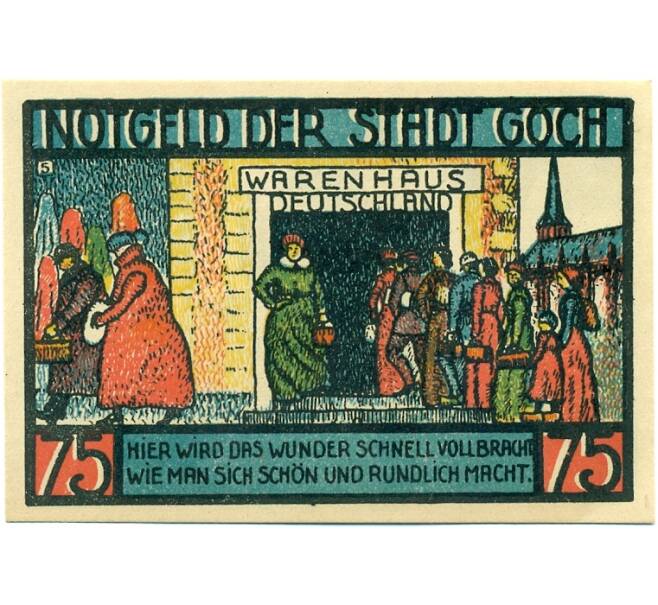 Банкнота 75 пфеннигов 1922 года Германия — Гох (Нотгельд) (Артикул: K10-11890) — Фото №1