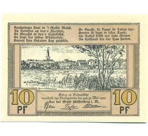 10 пфеннигов 1922 года Германия — Фюрстенберг (Нотгельд) — Фото №2