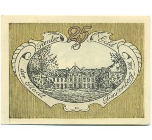 25 пфеннигов 1922 года Германия — Фюрстенберг (Нотгельд) — Фото №1