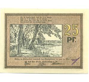 25 пфеннигов 1922 года Германия — Фюрстенберг (Нотгельд) — Фото №2