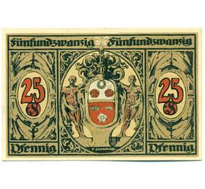 25 пфеннигов 1921 года Германия — Кронах (Нотгельд)