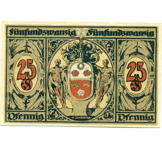 Банкнота 25 пфеннигов 1921 года Германия — Кронах (Нотгельд) (Артикул: K10-11937) — Фото №2