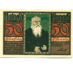 50 пфеннигов 1921 года Германия — Кронах (Нотгельд)