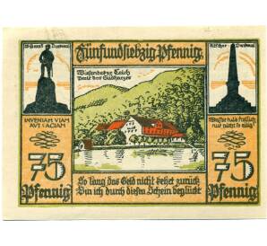75 пфеннигов 1921 года Германия — Бад-Лаутерберг (Нотгельд) — Фото №2
