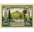 Банкнота 100 пфеннигов 1921 года Германия — Бад-Лаутерберг (Нотгельд) (Артикул: K10-11950) — Фото №2
