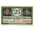 Банкнота 25 пфеннигов 1921 года Германия — Кала (Нотгельд) (Артикул: K10-11968) — Фото №1