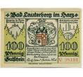 Банкнота 100 пфеннигов 1921 года Германия — Бад-Лаутерберг (Нотгельд) (Артикул: K10-11971) — Фото №1