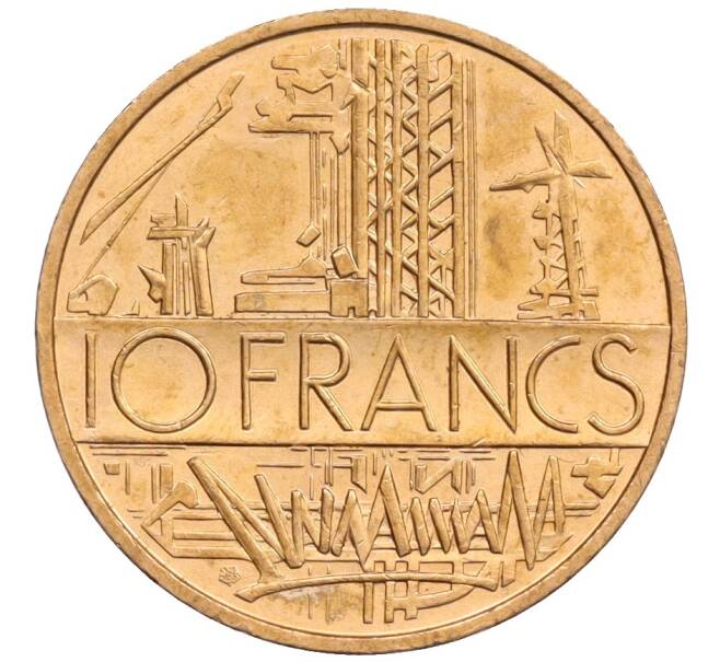 Монета 10 франков 1976 года Франция (Артикул: T11-34987) — Фото №1