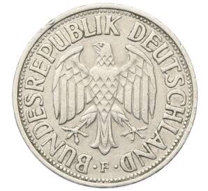 1 марка 1950 года F Западная Германия (ФРГ) — Фото №2