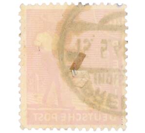 Почтовая марка 40 пфеннигов 1947 года Германия (Тризония) — Фото №2