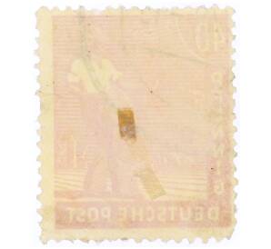 Почтовая марка 40 пфеннигов 1947 года Германия (Тризония) — Фото №2