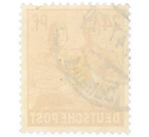 Почтовая марка 24 пфеннига 1947 года Германия (Тризония)