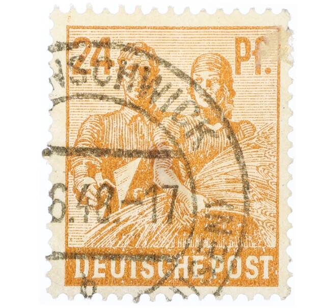 Почтовая марка 24 пфеннига 1947 года Германия (Тризония) (Артикул: T11-35082) — Фото №1