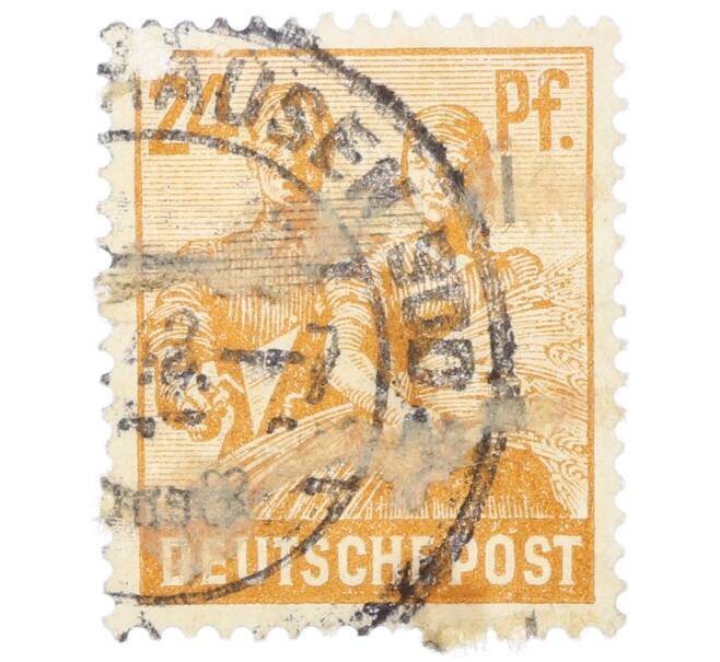Почтовая марка 24 пфеннига 1947 года Германия (Тризония) (Артикул: T11-35089) — Фото №1