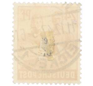 Почтовая марка 24 пфеннига 1947 года Германия (Тризония)